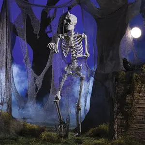 5 Ft. Life-Size Cyclops Skeleton Halloween Decoration