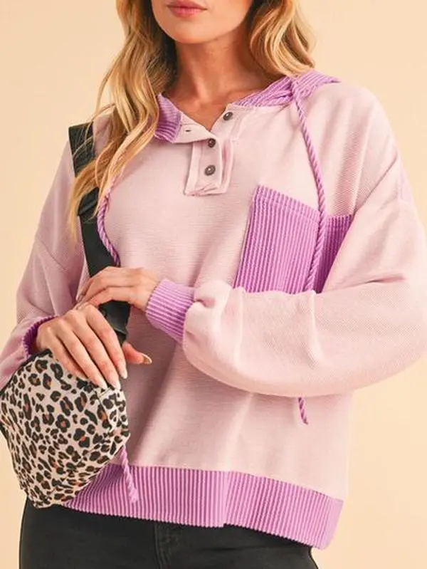 Color Block Hoodie