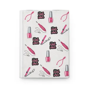 Nail Salon Journal | Nail Polish, Clippers, Files Pattern