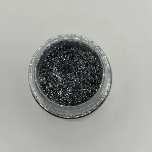 Dark Knight Metallic Glitter | Fine 1/64 | 2oz by Weight | Heat Safe 400°F Solvent Resistant