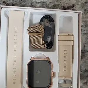 Smart Watch for Men and Women, 2.01" Touch Screen Lifestyle Watch with Message Reminder, Step Counter, Alarm, Timer, Music Control, Comfortable Strap, Compatible with Most iOS and Android Smartphones , Back to School Gift