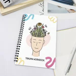Teen Trauma Workbook A5 Size, Includes Narrative Therapy & Emotional Temperature Tracker, Helps Kids with Ptsd, Emotion Regulation Tools