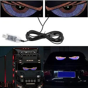 Car LED Devil Eye Decorative Light(2026),1 Count Car Rear Tail Light, Car Decorative Light,Universal Car Exterior Decoration Accessories,Father's Day Gifts,  Car Rear Tail Light, Car Decorative Light, Universal Car Exterior Decoration Accessories