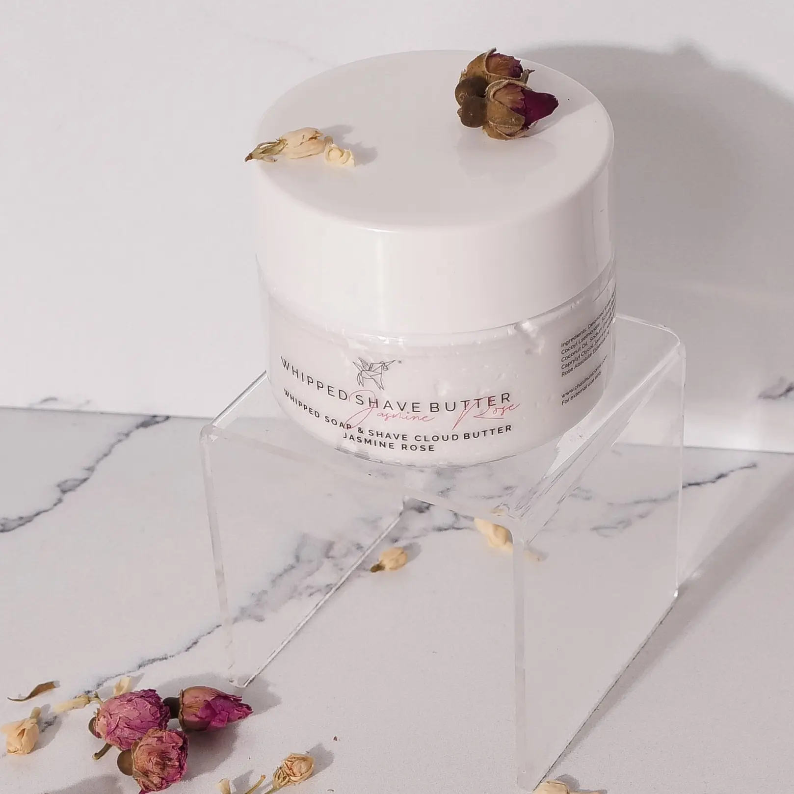 Jasmine Rose Shave Cloud Butter & Whipped Soap