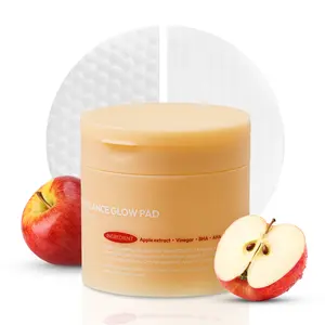 [ITFU Official Shop] ACV Sebum Balance Glow Pads | Korean Exfoliating Toner Pads with BHA & Salicylic Acid | Pore Care, Dark Spot Care & Oil Control (60 Units)