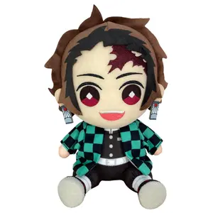 Demon Slayer - Tanjiro Kamado Sitting Plush 7"H