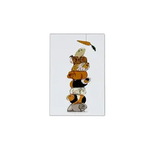 Piggy Tower Magnet
