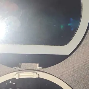 Product Review of Portable Foldable Makeup Mirror, 1 Count Glam Travel Makeup Mirror with LED Light, Compact Mirror for Women, Pocket Size Makeup Tools, Travel Hand Mirror from L**e