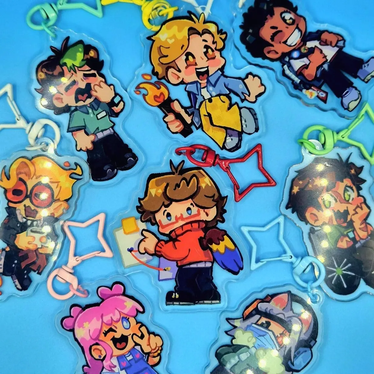 Hermitcraft SMP Acrylic Keychains