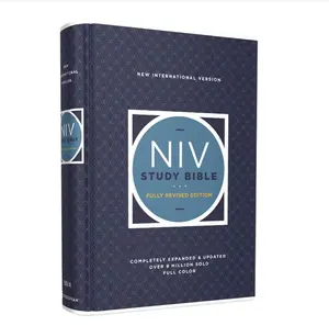 NIV Study Bible, Fully Revised Edition (Study Deeply. Believe Wholeheartedly.), Hardcover, Red Letter, Comfort Print