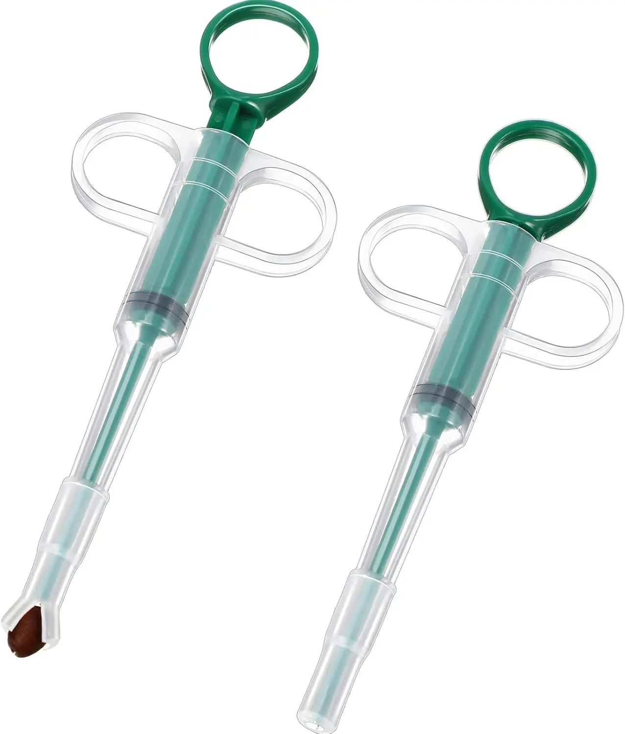 2-Pack Pet Pill Shooter for Cats & Dogs – Soft Tip Pill Dispenser Syringe for Tablets, Capsules & Liquid Medicine, Reusable Pet Medicine Feeder for Cats, Dogs, Puppies & Small Animals homeessentials
