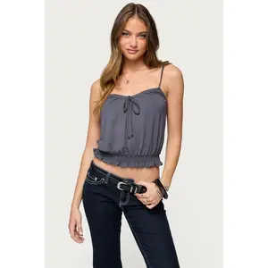 Ripley Tie Front Tank Top