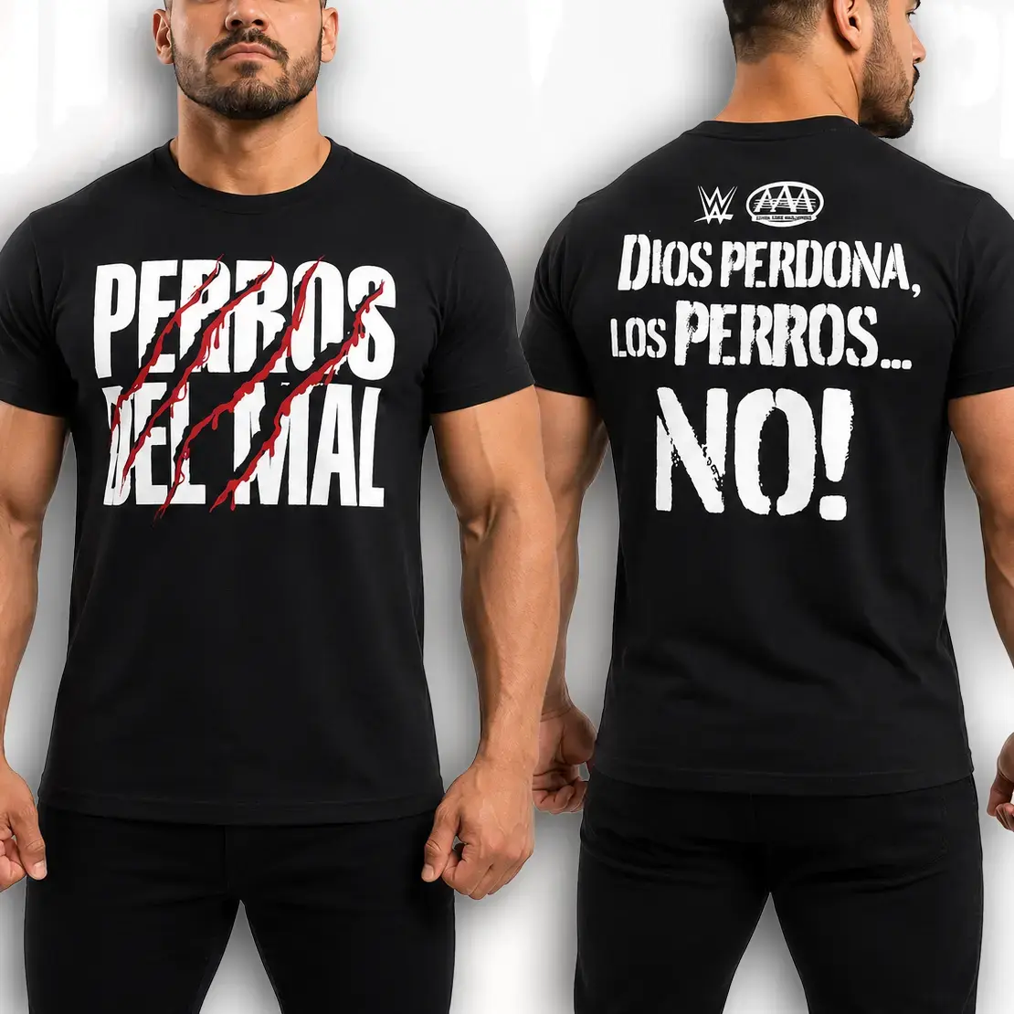 Men's Black Wrestling Graphic T-Shirt – Retro Unisex Fan Apparel