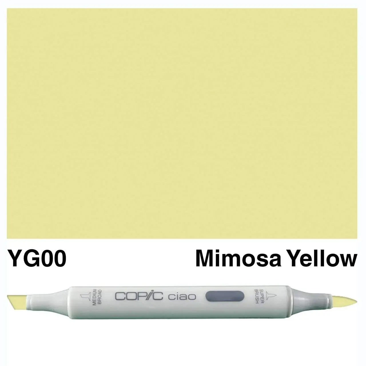 Copic - Ciao Marker - Mimosa Yellow - YG00