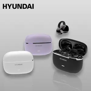 HYUNDAI HY-C03 Open-ear Wireless Headphones, 360° Panoramic Sound & 10mm Titanium Driver Headphones, Easy to Wear for Daily Commuters in Urban Life, Surround Sound Headset, Audio