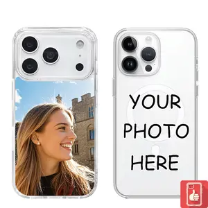 Custom Photo Phone Case – Please Send Image After Purchase.DIY Custom-Made Magnetic Wireless Charging Phone Case for iPhone 17/16/15/14/13/12/11/X/Pro Max/Pro/Plus, Beautiful Selfie Photos, Surprise Gift for Christmas, Valentine's Day, Birthdays