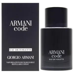 ARMANI CODE FOR MEN/GIORGIO ARMANI EDT SPRAY REFILLABLE 1.7 OZ (50 ML) (M)