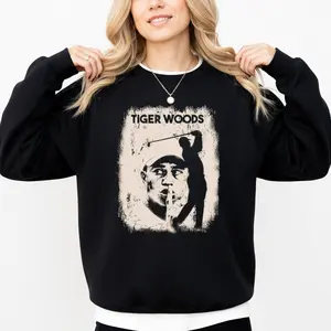 Vintage Distressed Tiger Woods Shirt, Gift For Fans, For Men, For Women