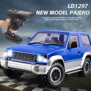 Landa Technology New Electric Remote Control Pajero Bulk Version KIT RC Car Off-Road Vehicle Four-Wheel Drive Boy Complete RTR