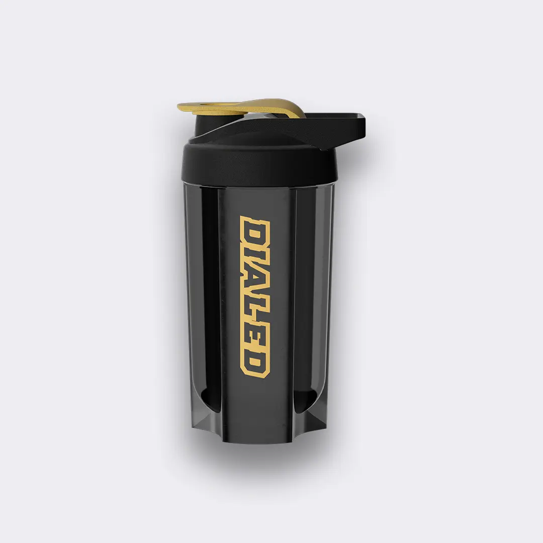 Dialed Shaker Bottle Black Dialed Shaker Bottle Black