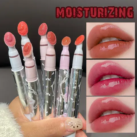 HERORANGE 7-Pc Galaxy Holiday Collector's Edition Cosmetic Set - Korean Style Lip Care, 24H Smudge-Proof Transfer Proof Makeup, Nude to Glitter Multifunctional Stain, Moisturizing Glossy Glaze, Affordable Lux Edupe Temperature Color Changing Lipstick, Moi