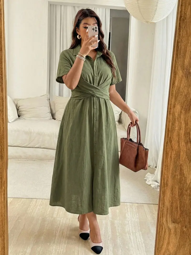 olive green dress for women - TikTok Shop olive green dress for women - TikTok Shop