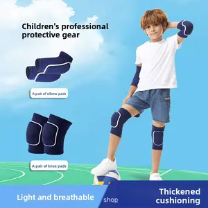 Kids Knee Pads Elbow Pads Summer Boys Basketball Soccer Pads Girls Professional Dance Sports Sponge Knee Pads