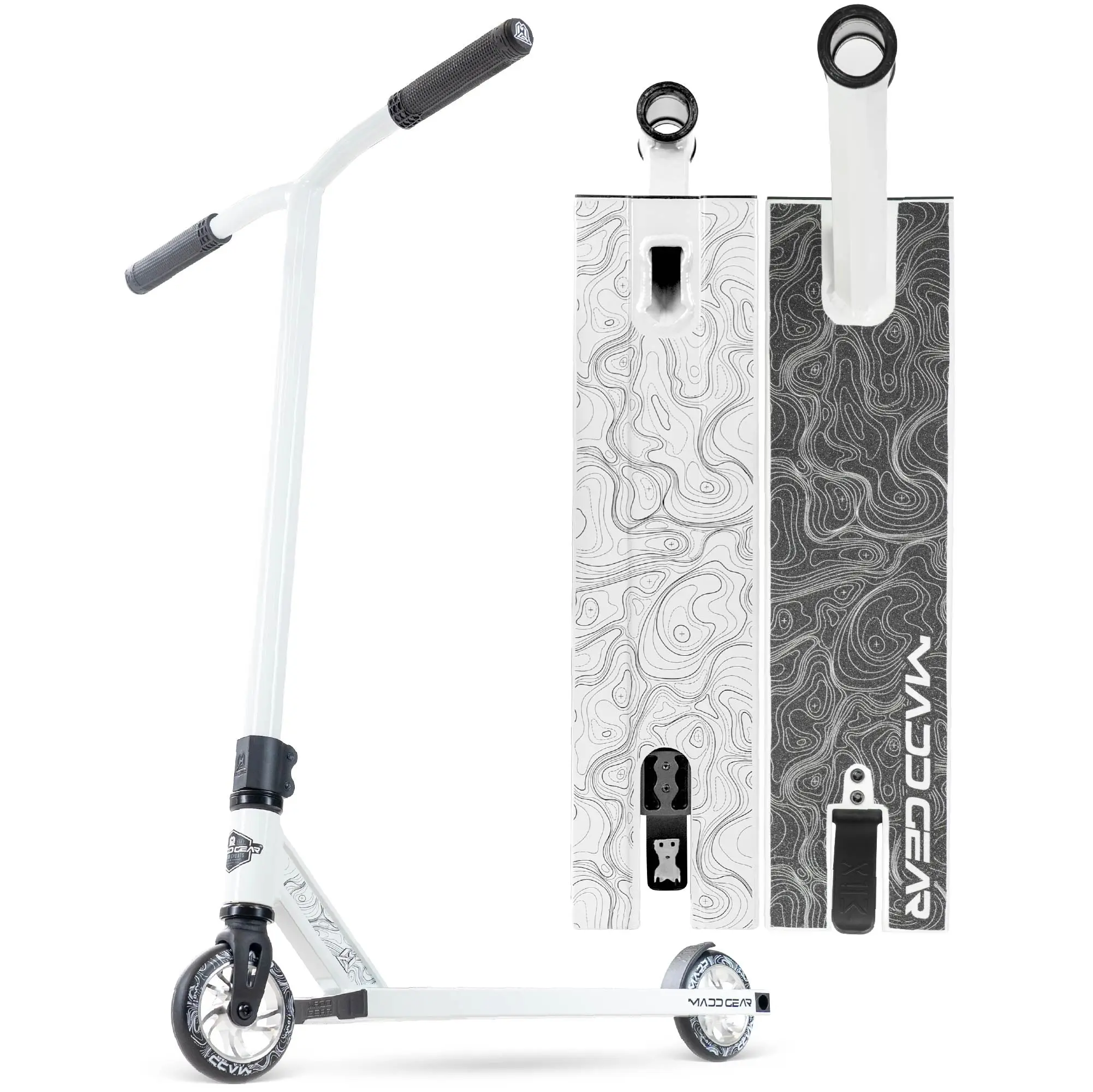 Madd Gear MG4 Titan Pro Scooter - White