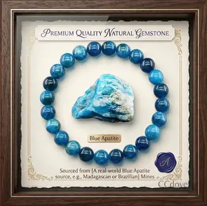 Healing Crystal Bracelet for Women 8mm Natural Stone Crystal Beaded Bracelets Adjustable Handmade Gemstone Bracelet Healing Jewelry Mother's Day Gifts for Women