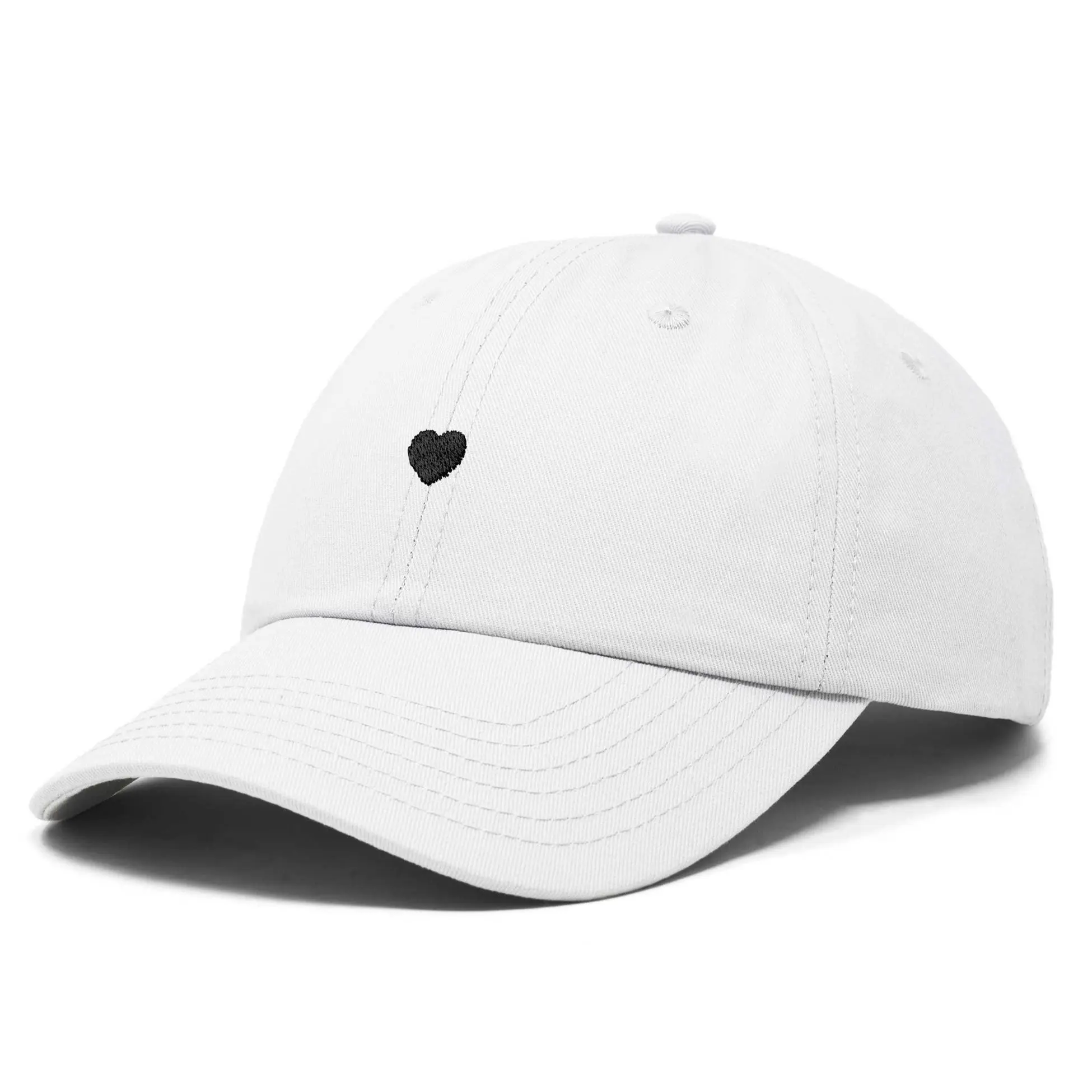 black heart hat