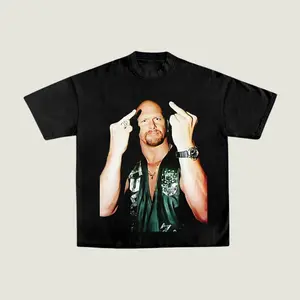 STONE COLD STEVE AUSTIN NEW TEE, Wrestling Tee, WWE Tee, Wrestling Gift, Sports Shirt, Workout T-shirt, Gift for Him Gift For Her Hoodie Sweatshirts