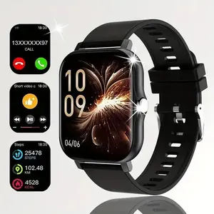 Smart Watch, Wireless Talking/Dialing, Multi-Sport Mode, Call Reminder And Rejection, SMS Reminder, Message Reminder, Various APP Reminders, Multi-Function Display, HD Screen, Gifts, Multiple Colors Alloy Charging Pink Smartphone USB Wearable Rechargeable