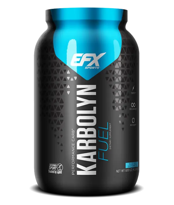 EFX SPORTS Karbolyn Fuel 4.8lb Fast-Absorbing Energy Powder - Ready-to-Mix Vegetarian Carbohydrate Supplement Drink for Adults, No Sugar/Caffeine/Gluten, for Enhanced Intensity & Endurance
