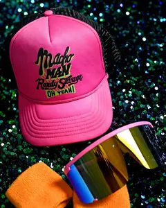 Macho Man Randy Savage Pink Trucker Hat