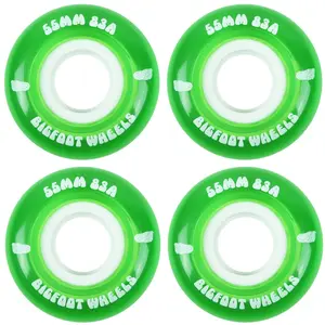 Bigfoot 55mm 83A Soft Cruiser Filmer Wheels Green (Set of 4)