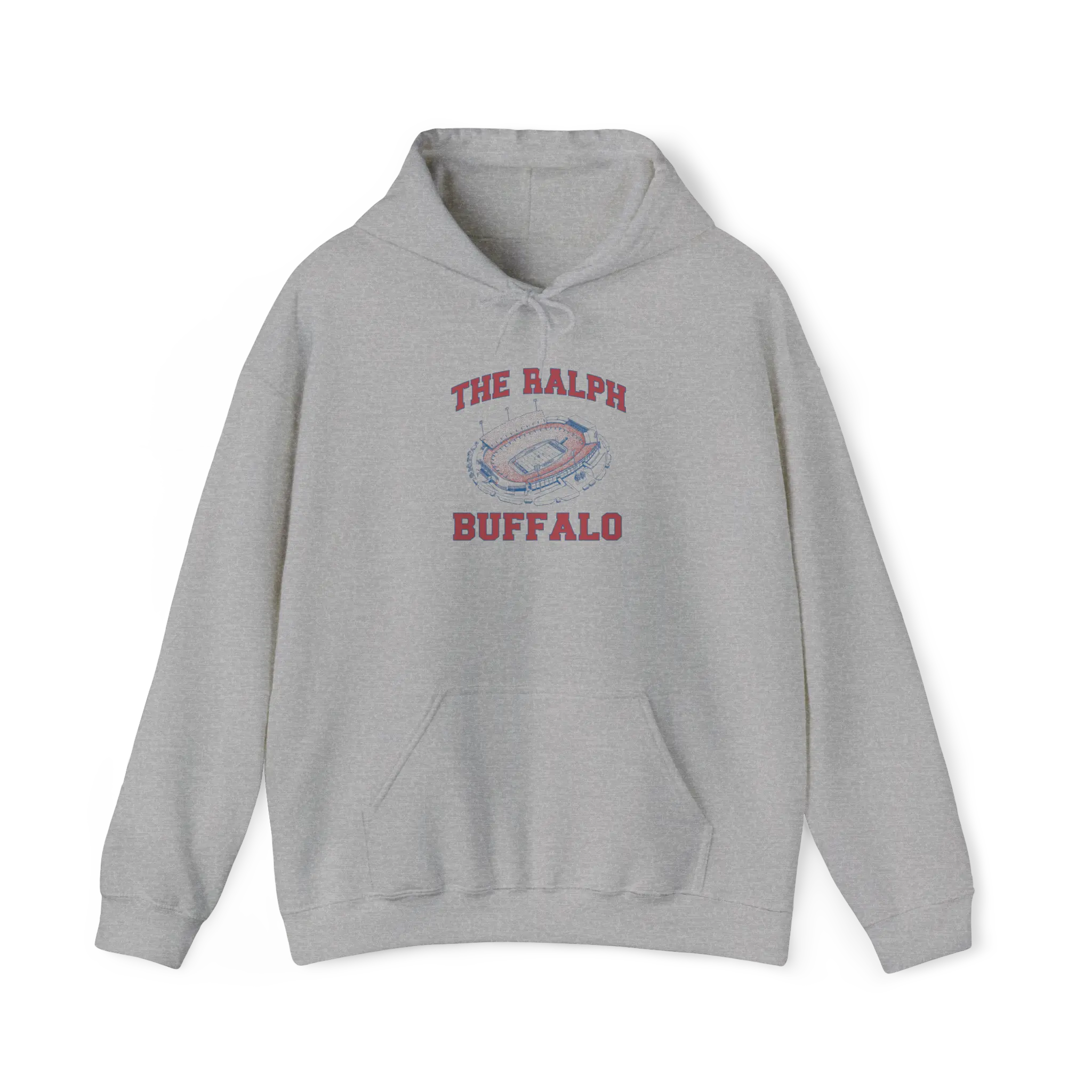 The Ralph Vintage Buffalo Football Hooded Sweatshirt Gildan Buffalo Bill Hoodie Gift for Buffalo Fan Gift Bills Football Pullover Buffalo NY Hooded Sweatshirt