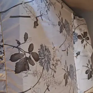 3Pcs Luxurious Floral Print Microfiber Bed Skirts - Adjustable Elastic, Soft, Non-slip, Wrinkle Resistant, Flat Weave Floral Bedding Accessories for Twin, Queen Sizes, Ideal for Bedroom Decor, Bed Accessories, Machinewash Easy