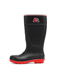 Men's Industrial Anti-Shock & Puncture-Resistant Long Boots, Rain Boots, Spring 2026 New, All-Season Use, Non-Slip Comfortable Water Shoes
