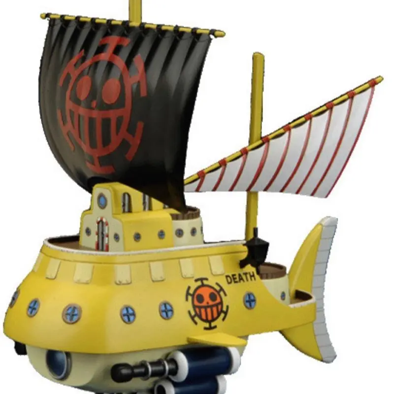 Bandai Trafalgar Law Grand Ship Collection 02 Detailed Ship Figurine - Anime Character Statue, Model Collectible Figurine, Collectible Figures for Trafalgar Law Fans