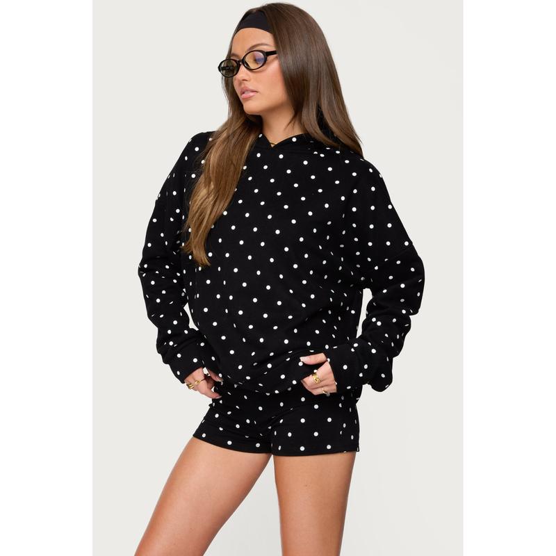 Chelsie Polka Dot Hoodie