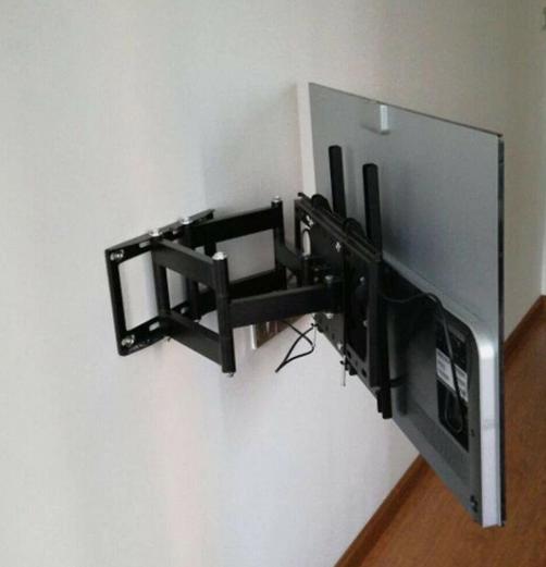 Articulating Full Motion TV Wall Mount Swivel Tilt For 32 42 47 50 55 60 65 70"