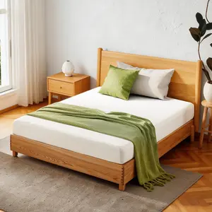 Full Size Memory Foam Mattress, 6 Inch Bed Mattress in A Box with Cooling Green Tea Gel, Pressure Relief with Medium Firm Support, CertiPUR-US Certified, 75''L x 54''W, ‎37.3 pounds White