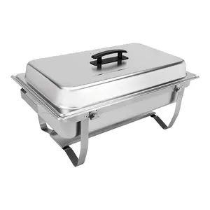 Sterno Buffet Kit Foldable Chafing Dish Buffet Set - (8PC)