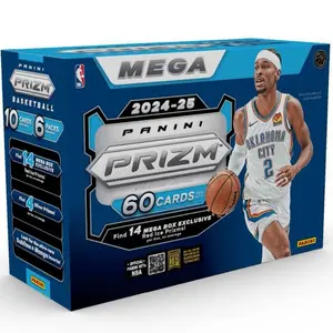 2024-25 Prizm Basketball Mega Box(Red Ice Parallels)