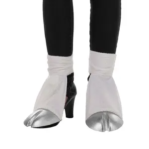 Unicorn Silver Costume Back Hooves