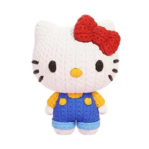 Hello Kitty Knitted - Inspired 3D Printed Collectible