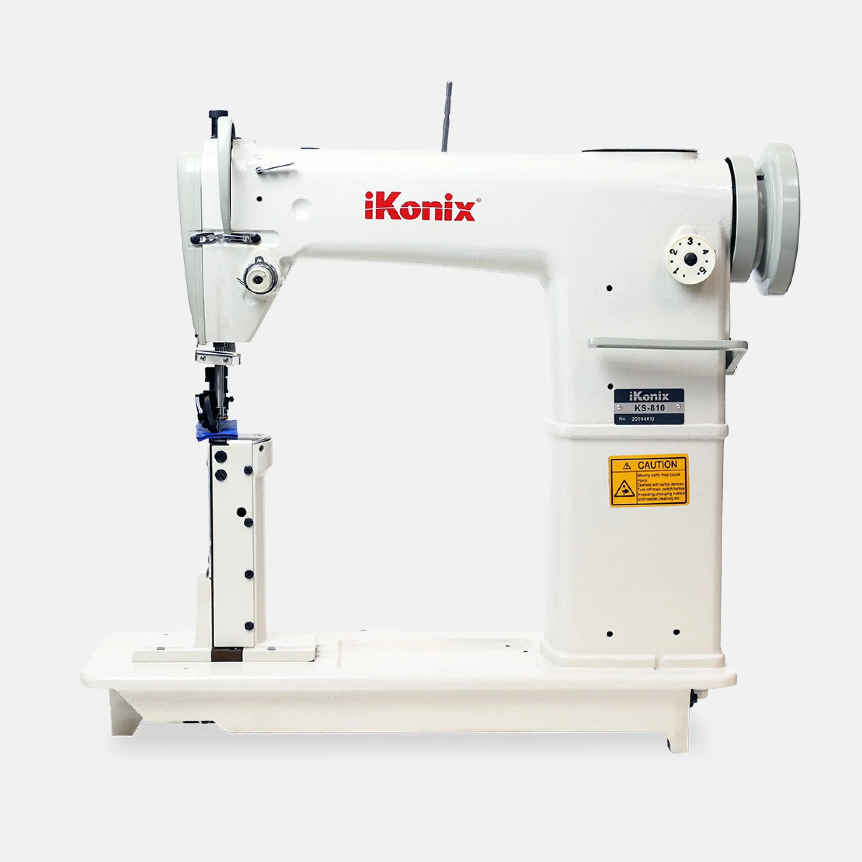 iKonix Single-Needle Post-Bed Lockstitch Industrial Sewing Machine ...