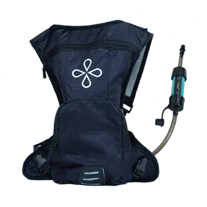Puribag Adventure Pack - [hydration backpack with 2L water bladder and adaptable membrane filter kit]