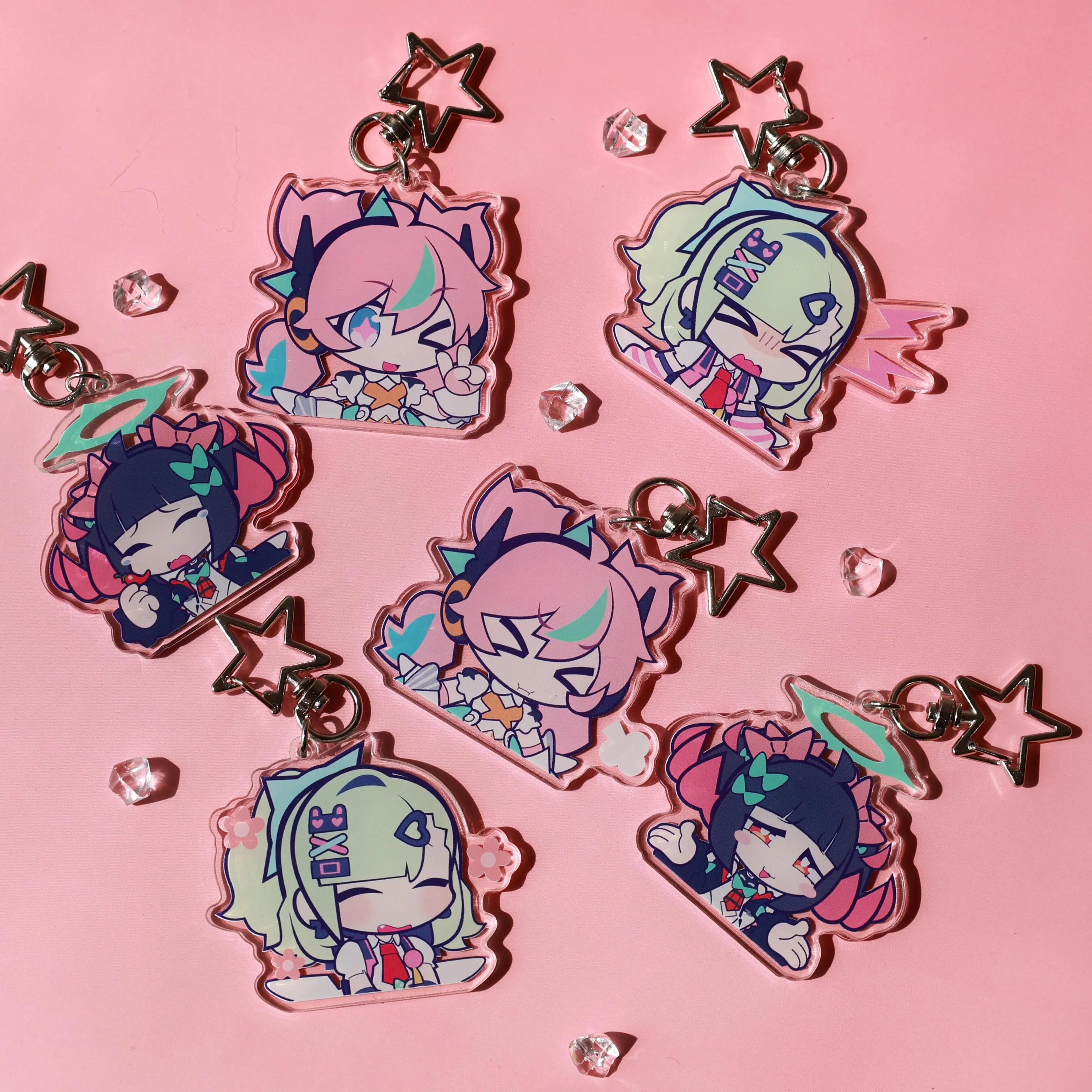 Zenless Zone Zero DreamingAngel Acrylic Keychain, Fan Gift