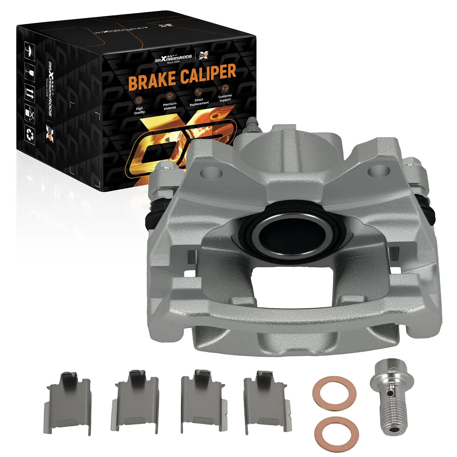 Rear Left Disc Brake Caliper forDodge Nitro 2007-2011 compatible for Jeep Liberty 2008-2012